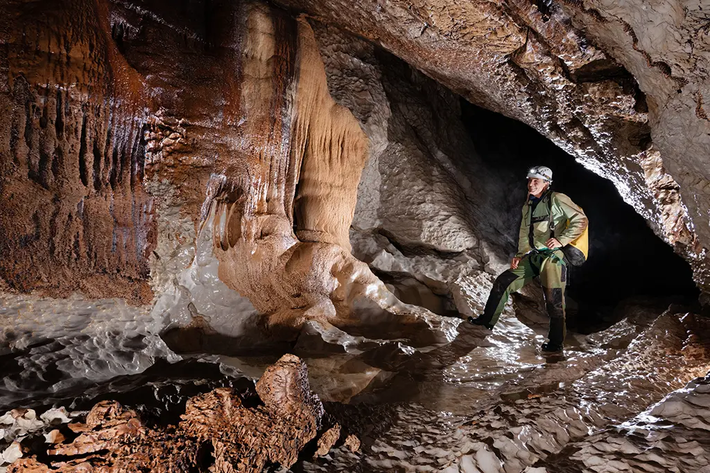 Christian Roustan dans Peyrejal (Ardèche)