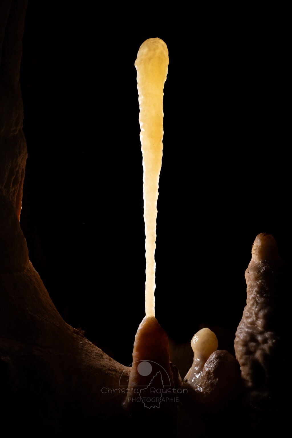 Gourdin ou batte de baseball? (Grotte Flandin, Ardèche)