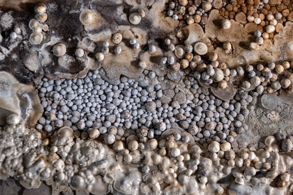 Lac de perles grises (Réseau des perles, Sud France, Pisolithes)