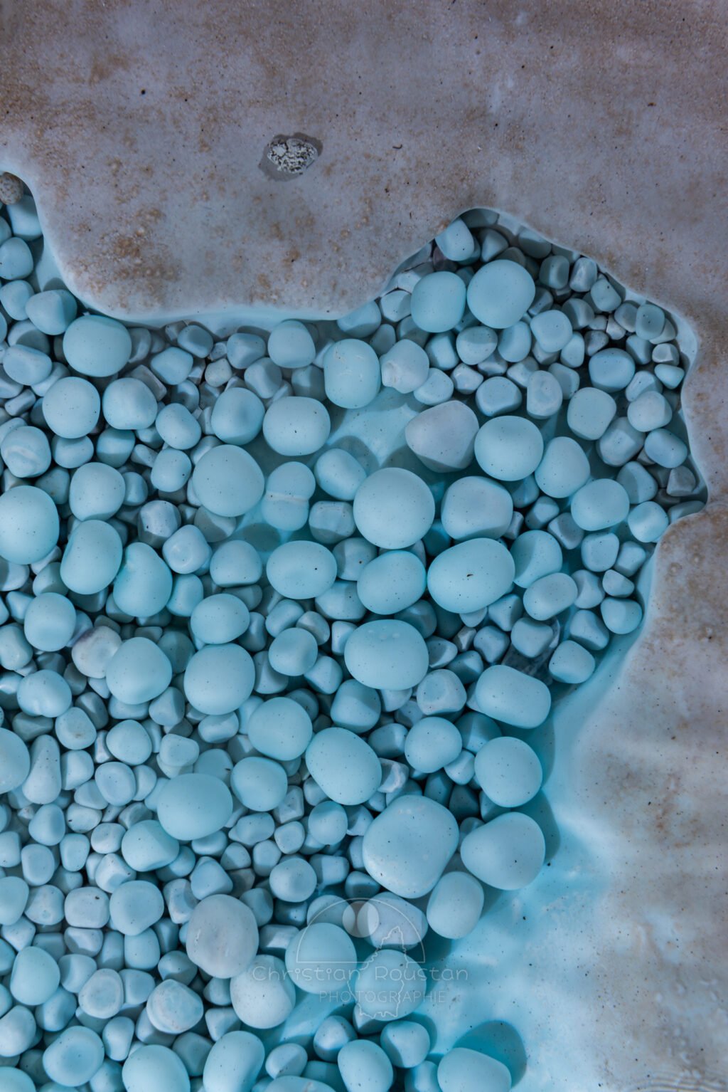 Nid de perles bleues (Réseau des perles, Sud France, Pisolithes)